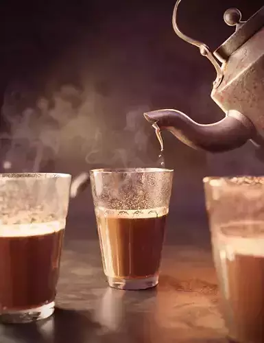 Indian Chai Tea 3D model