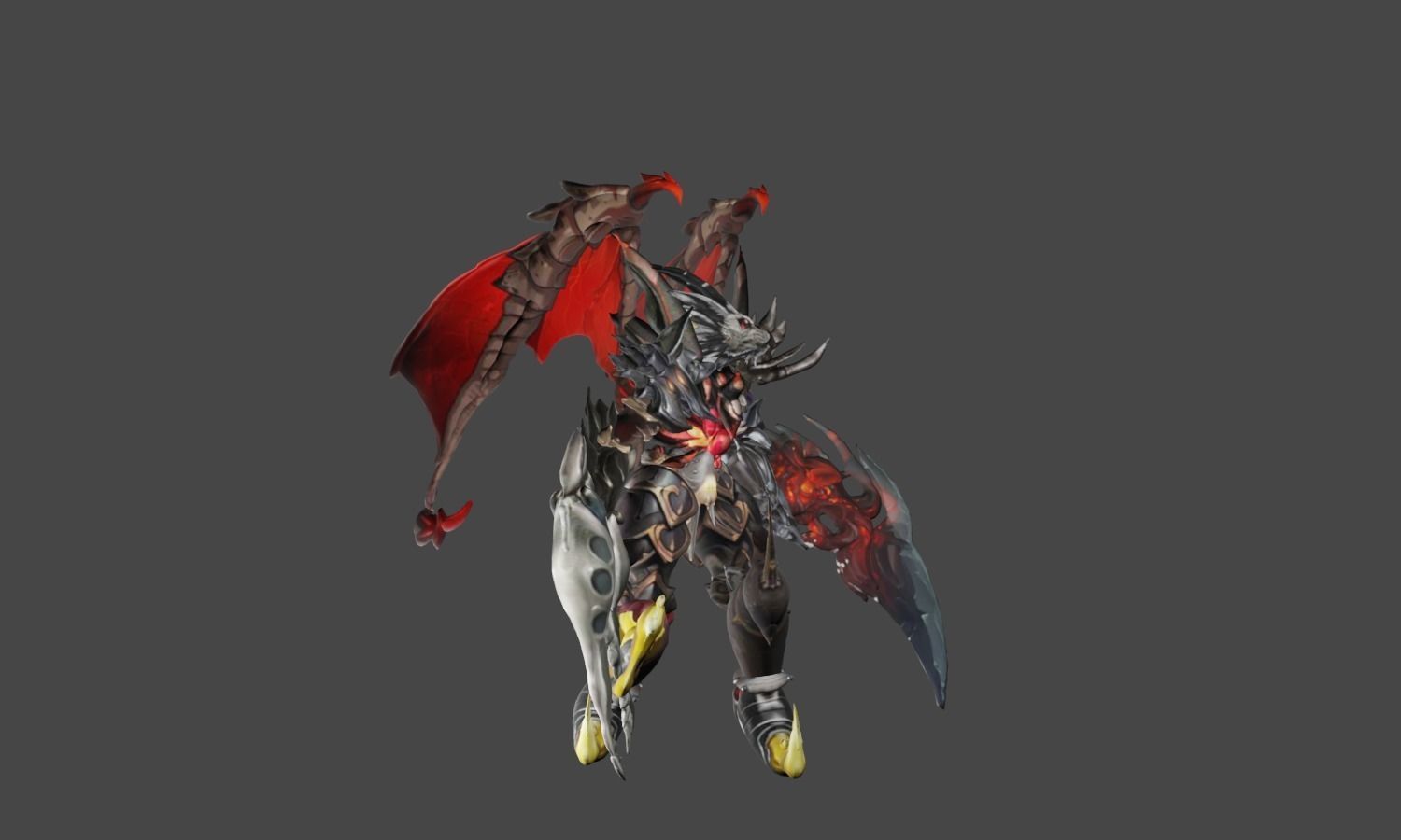 Zeloeman F 9 demon with wings 3D model_22
