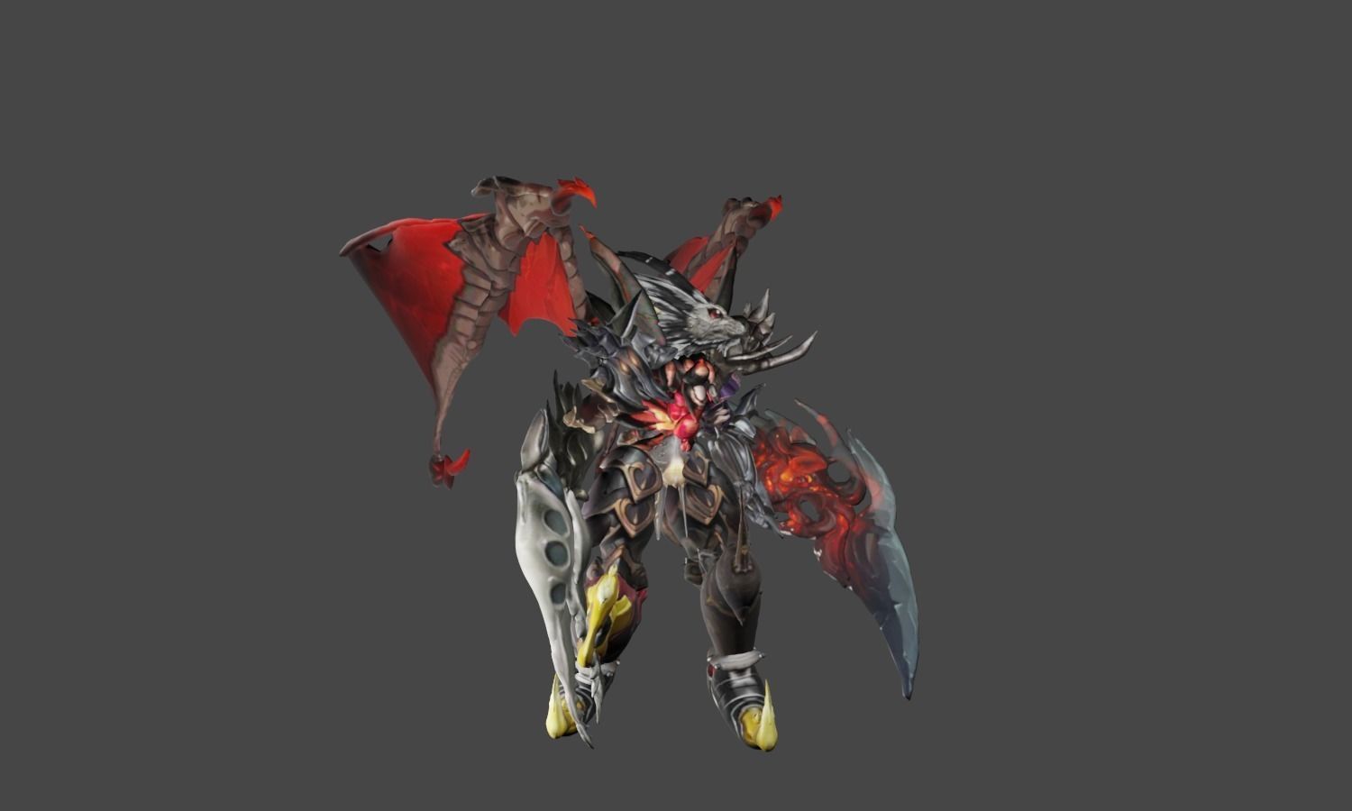 Zeloeman F 9 demon with wings 3D model_15