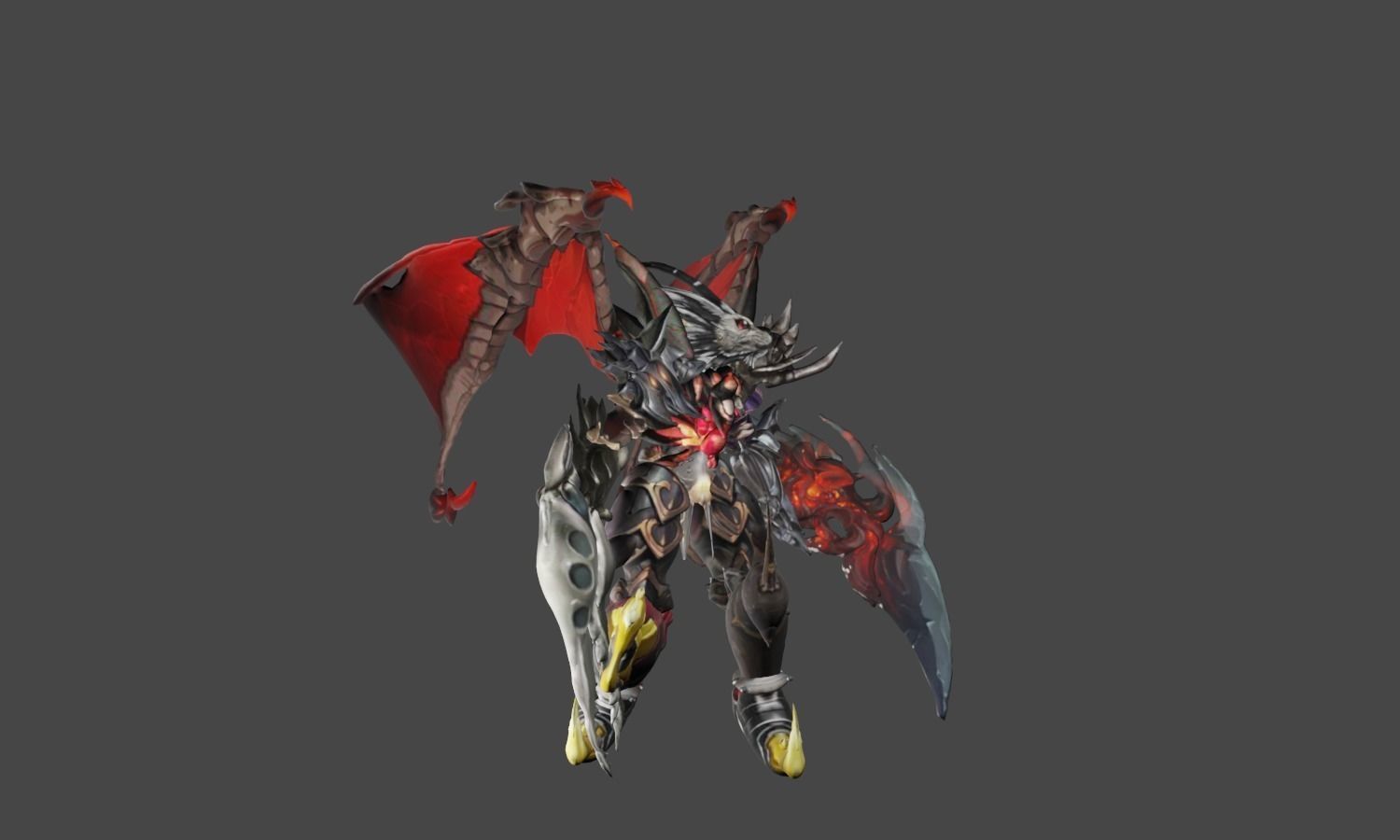 Zeloeman F 9 demon with wings 3D model_18