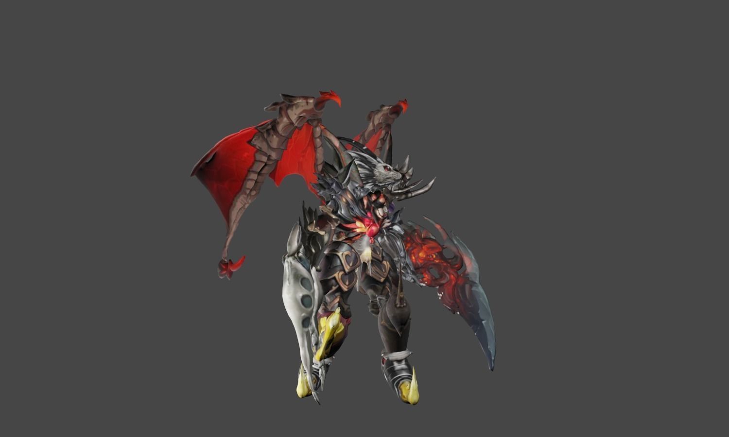 Zeloeman F 9 demon with wings 3D model_20