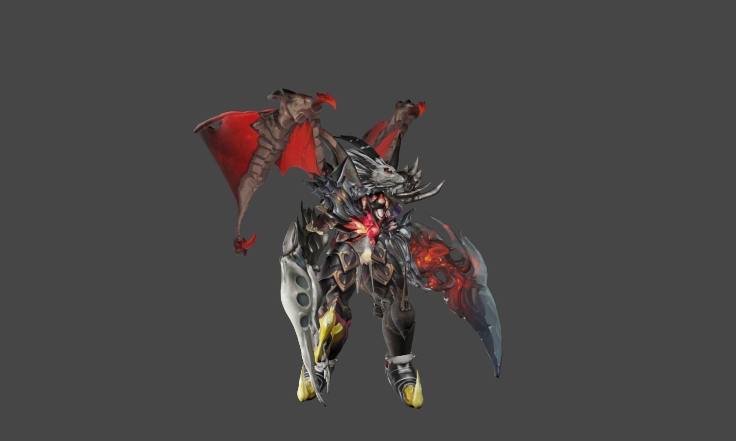 Zeloeman F 9 demon with wings 3D model_11