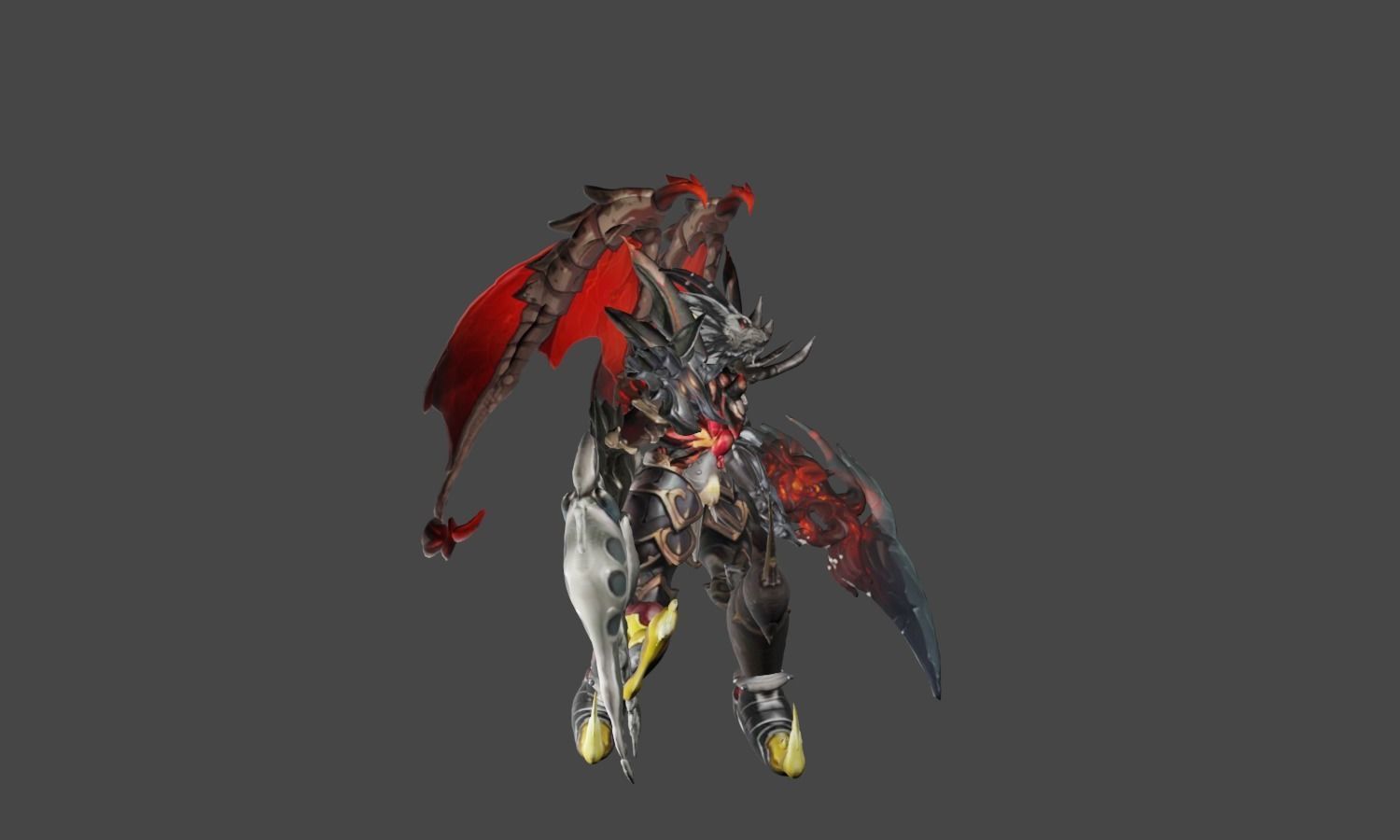 Zeloeman F 9 demon with wings 3D model_24