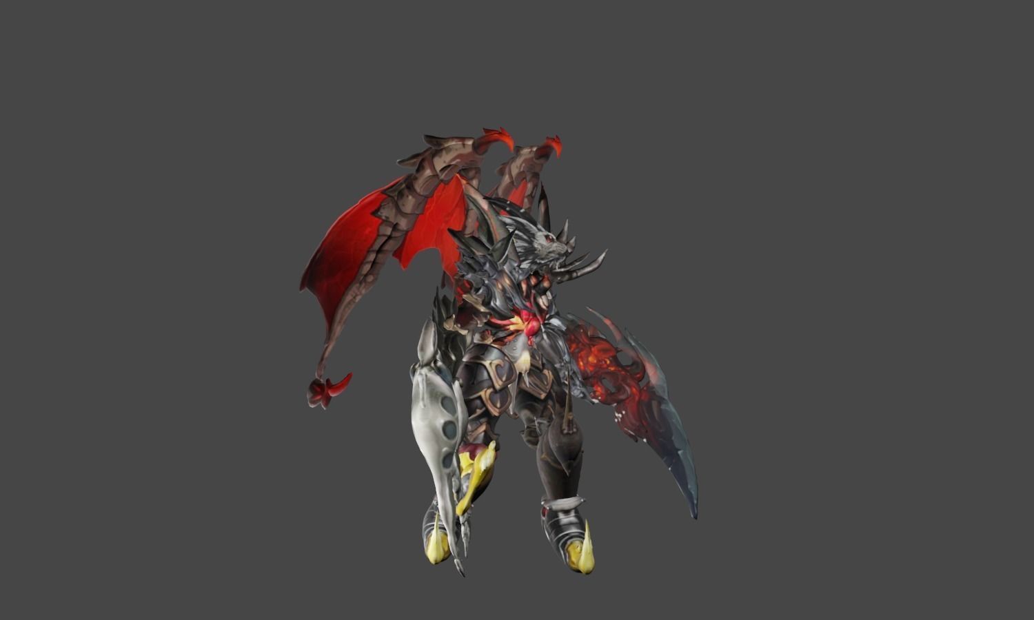 Zeloeman F 9 demon with wings 3D model_23