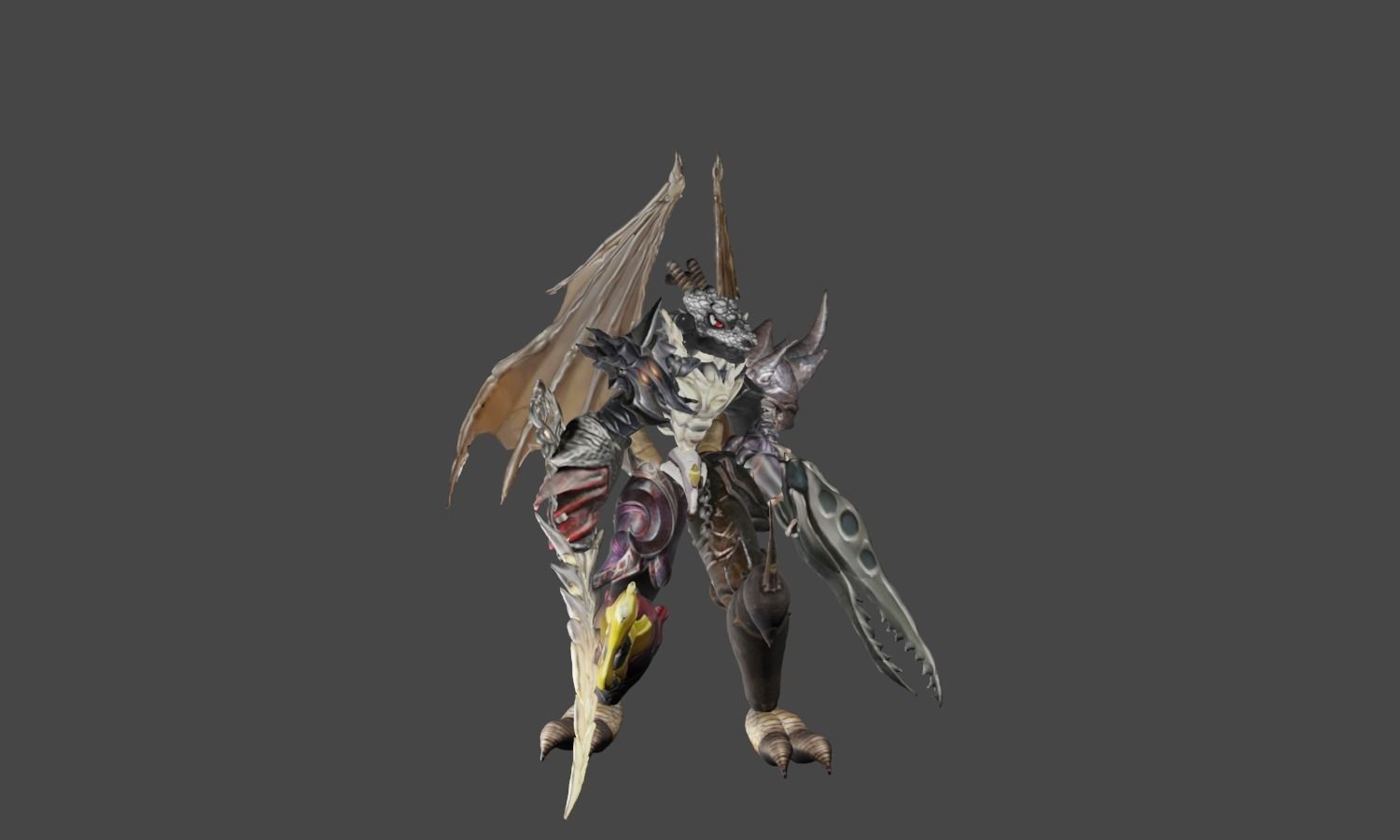 Zeloeman F 7 dragon 3D model_10