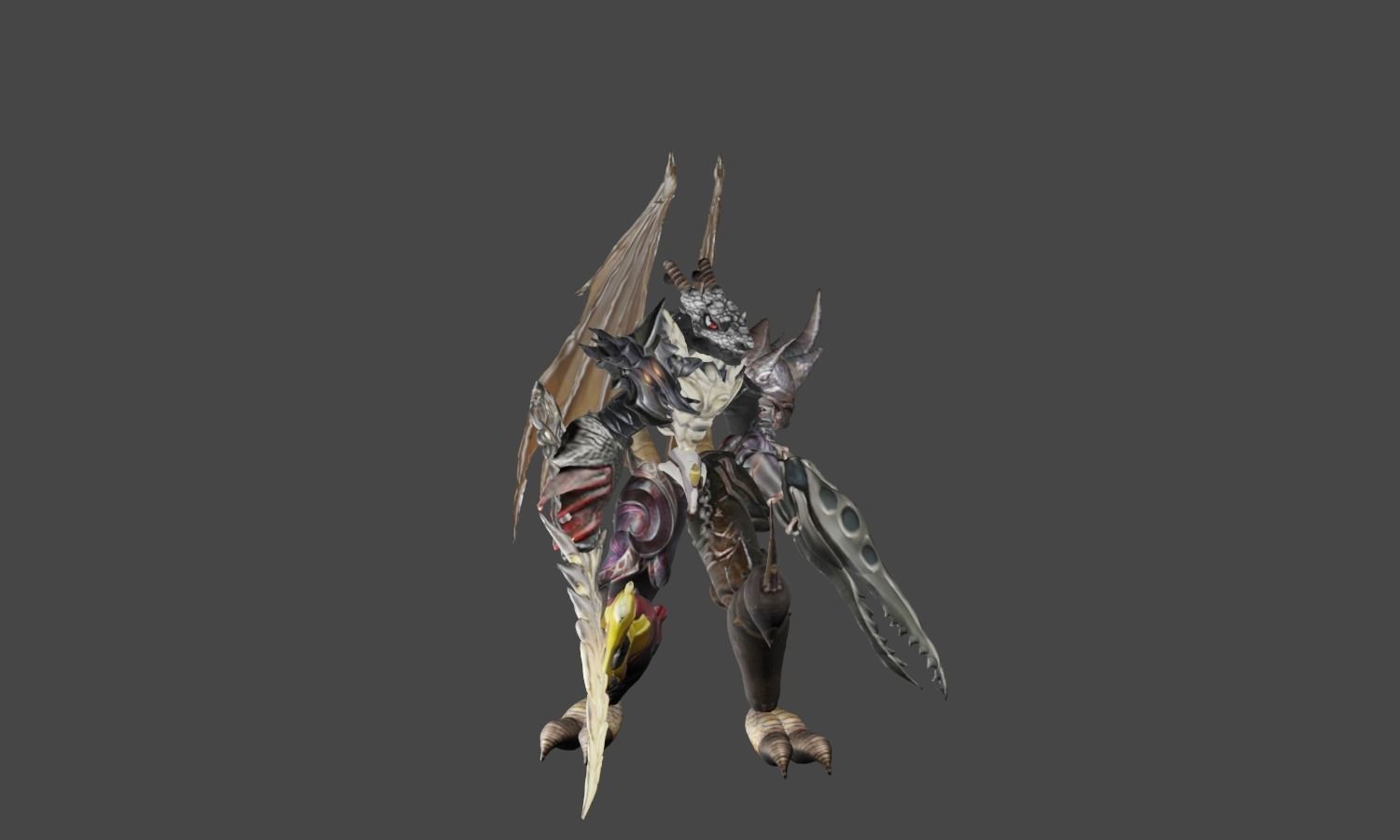 Zeloeman F 7 dragon 3D model_3