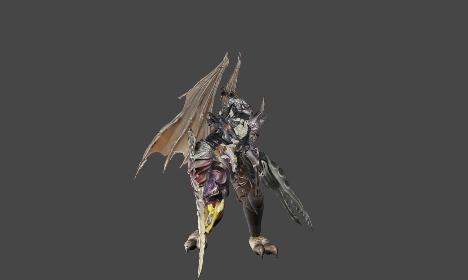 Zeloeman F 7 dragon 3D model_23