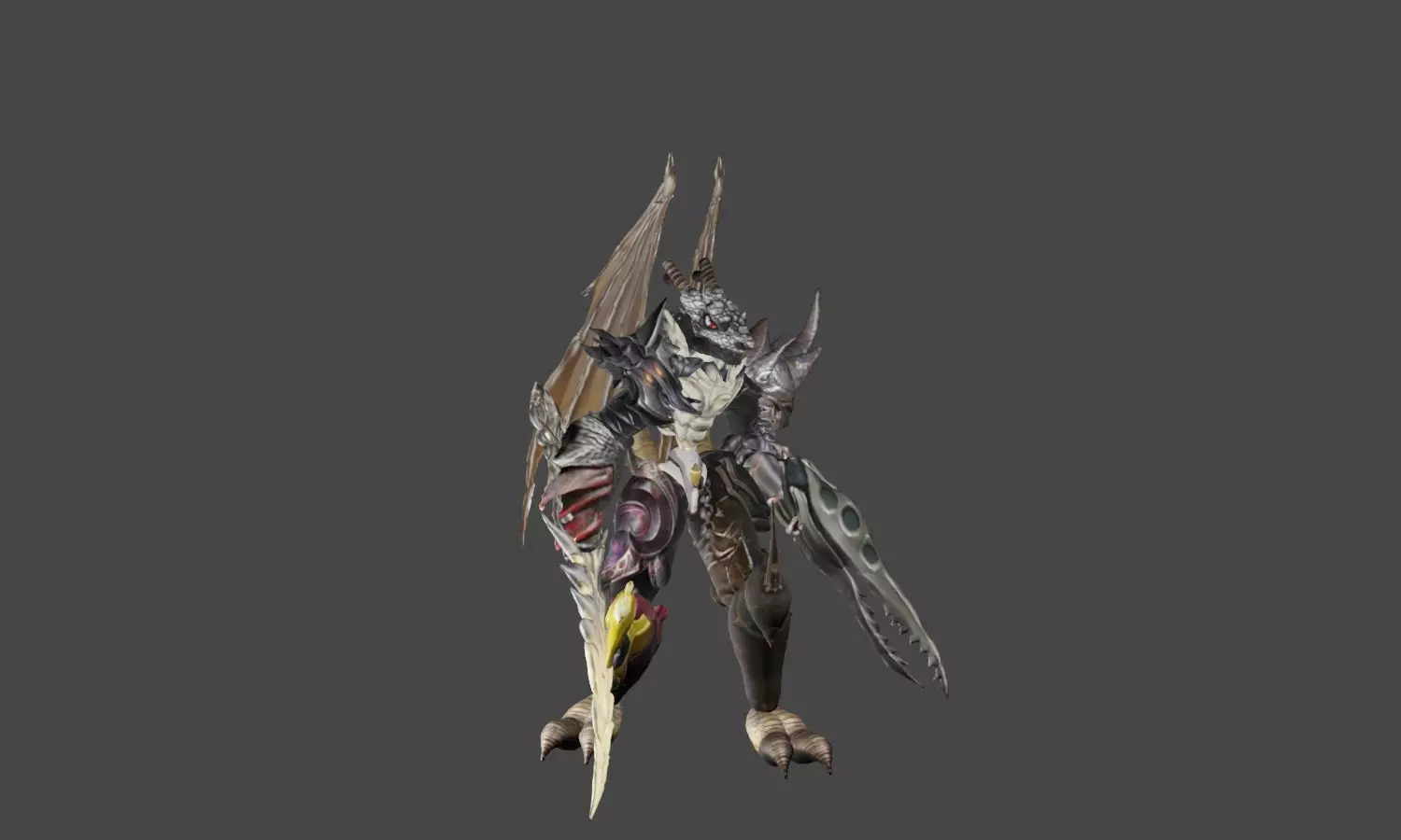 Zeloeman F 7 dragon 3D model_0