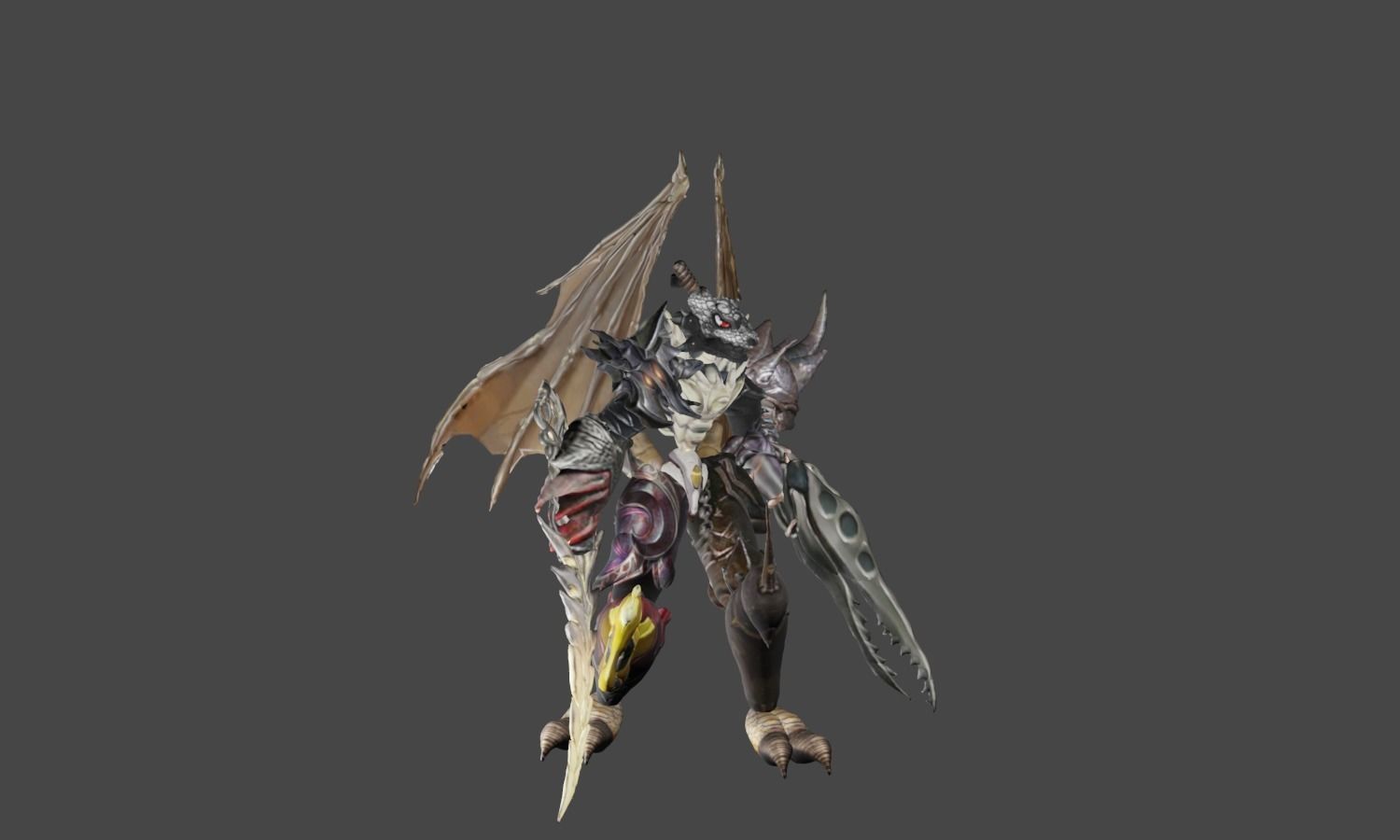 Zeloeman F 7 dragon 3D model_16