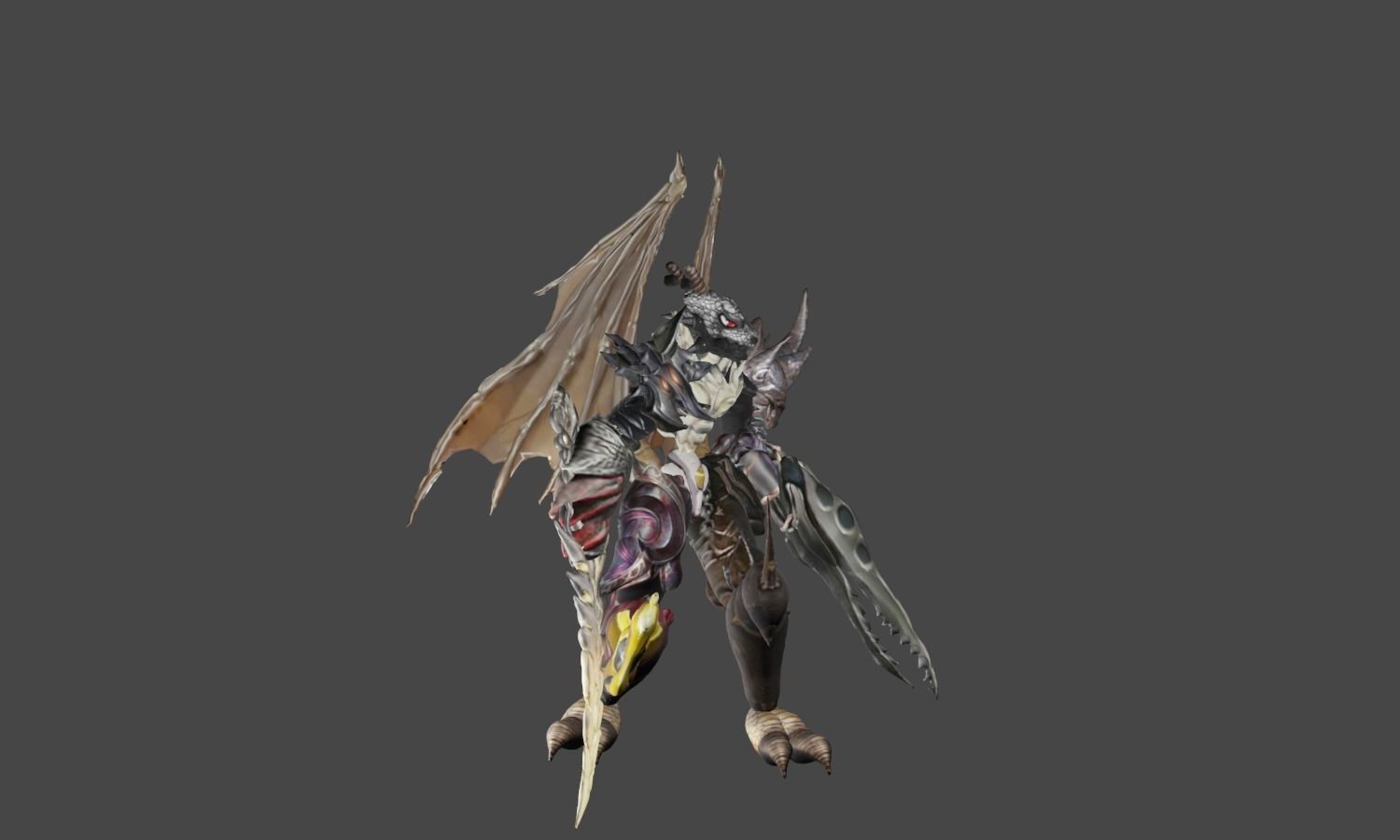 Zeloeman F 7 dragon 3D model_21