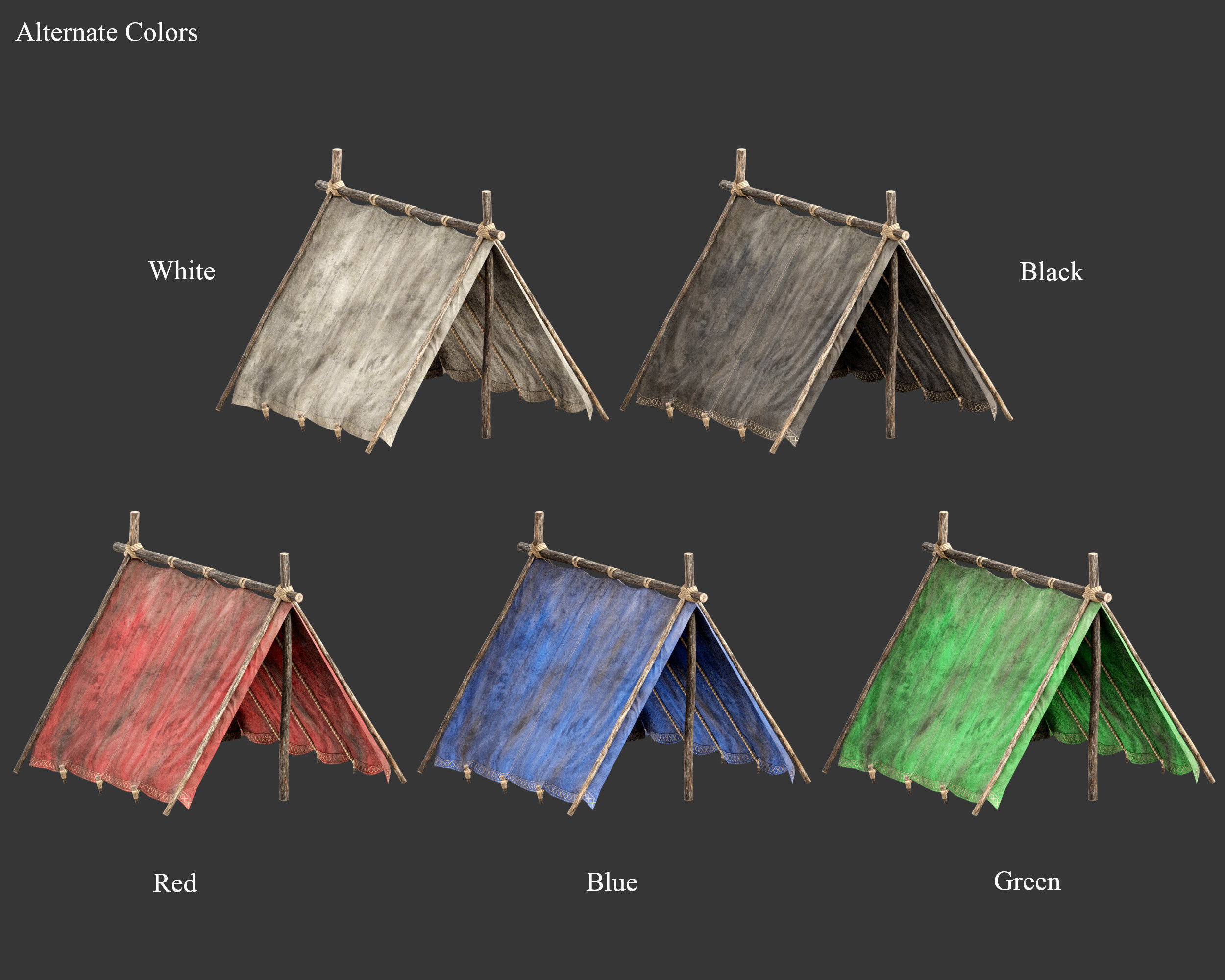 Medieval Collection Crude Campsite _12