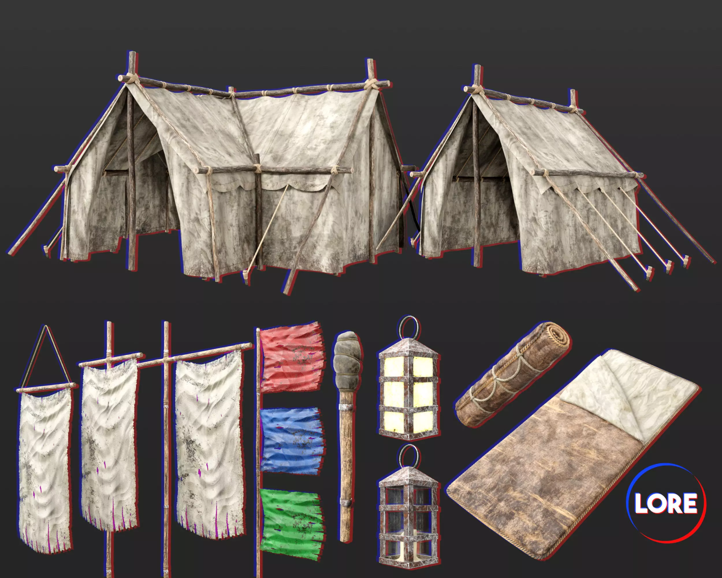 Medieval Collection Crude Campsite _0
