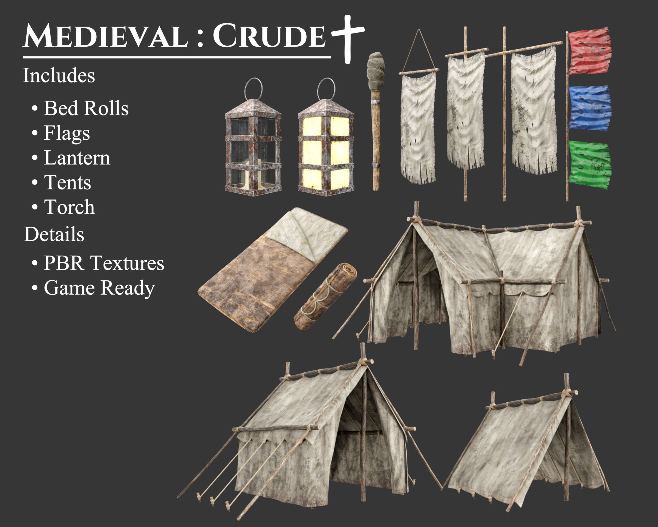Medieval Collection Crude Campsite _1
