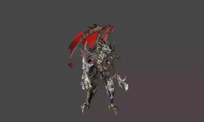 Zeloeman F 5 demon with wings