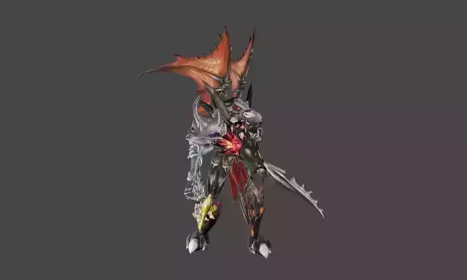 Zeloeman F 4 demon with wings