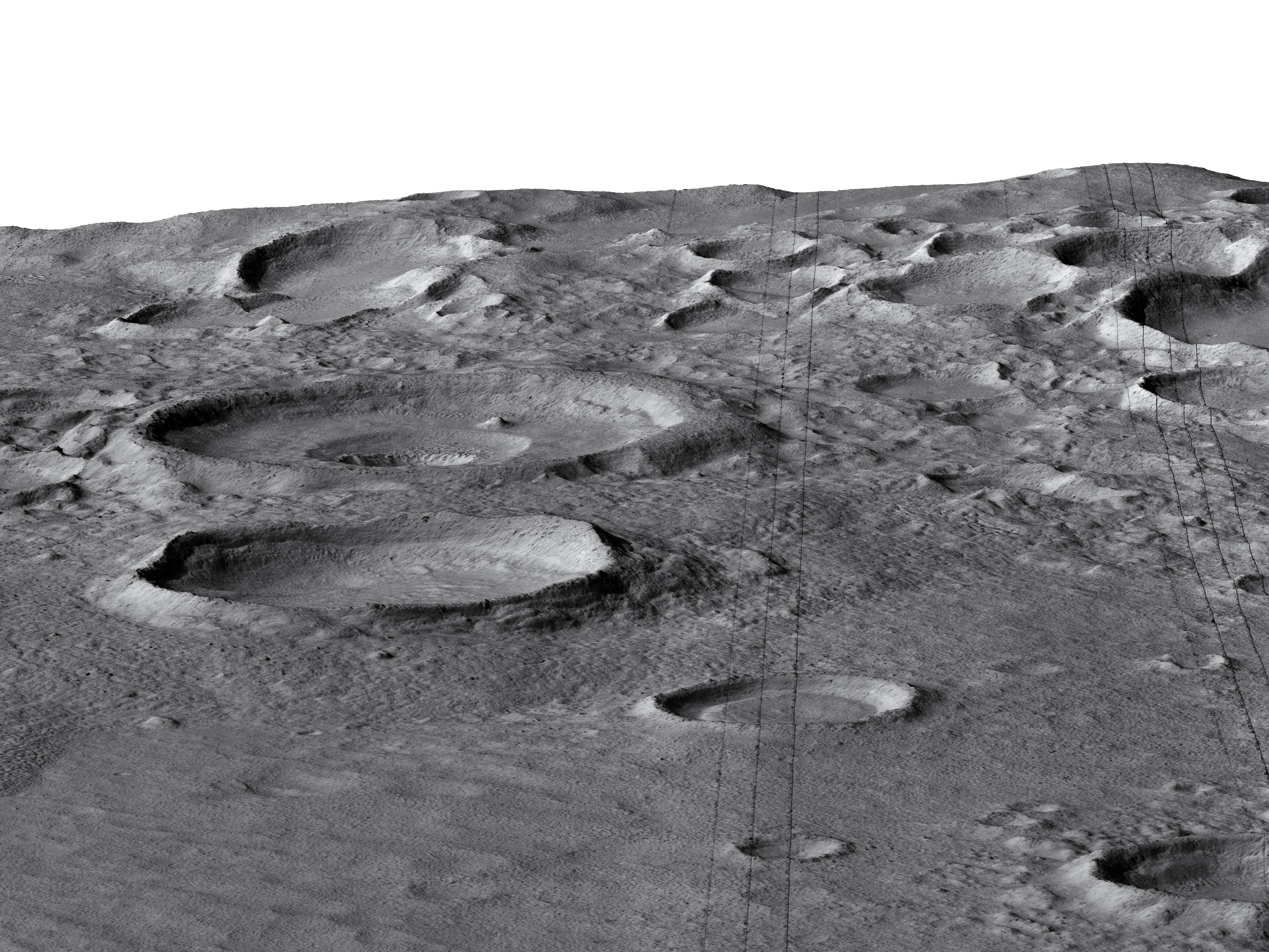 MARS VR - Crater with Surrounding Depression 3D model_1