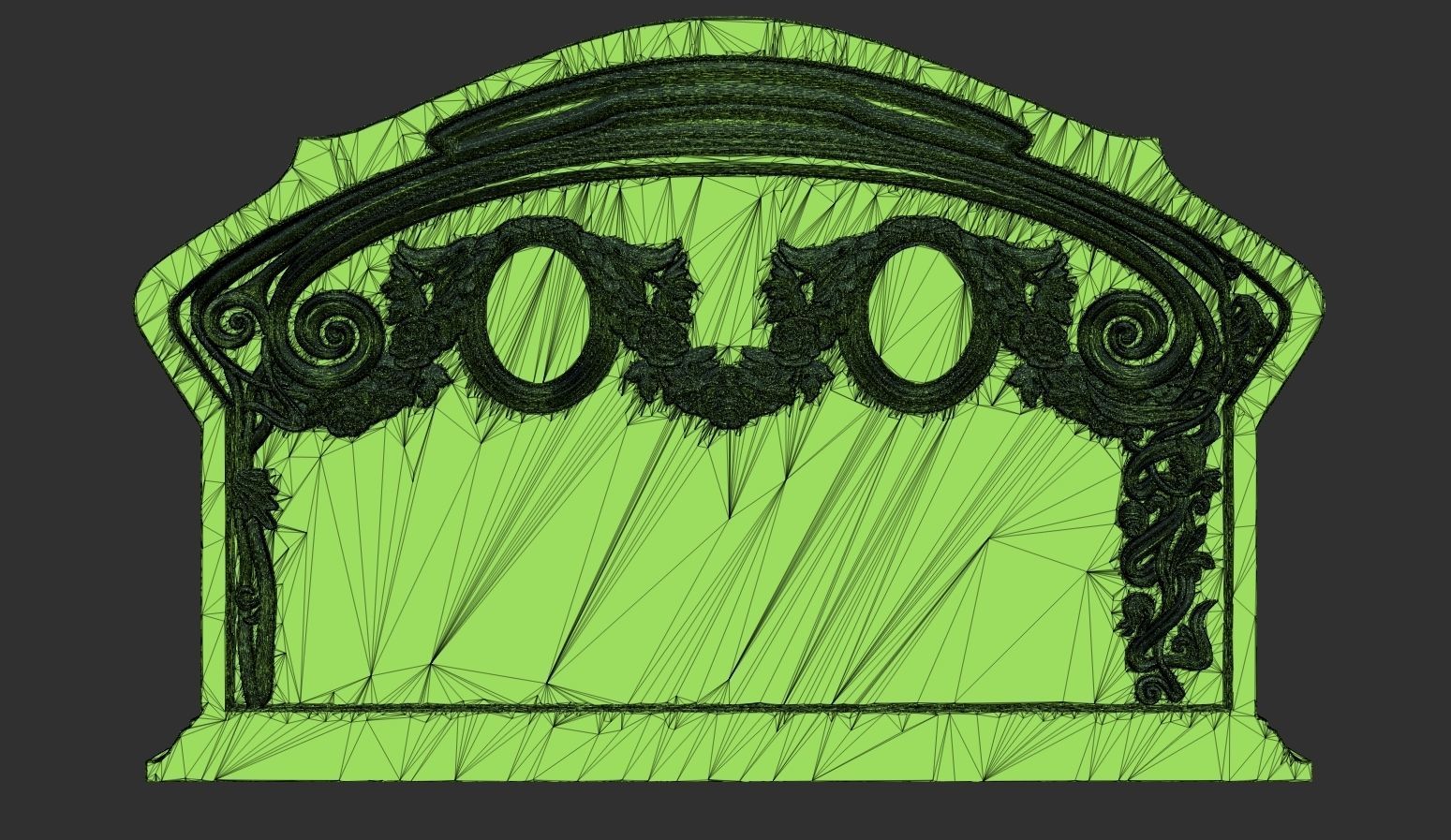 Family Memorial Tombstone for Cnc Carving 3D print model_12