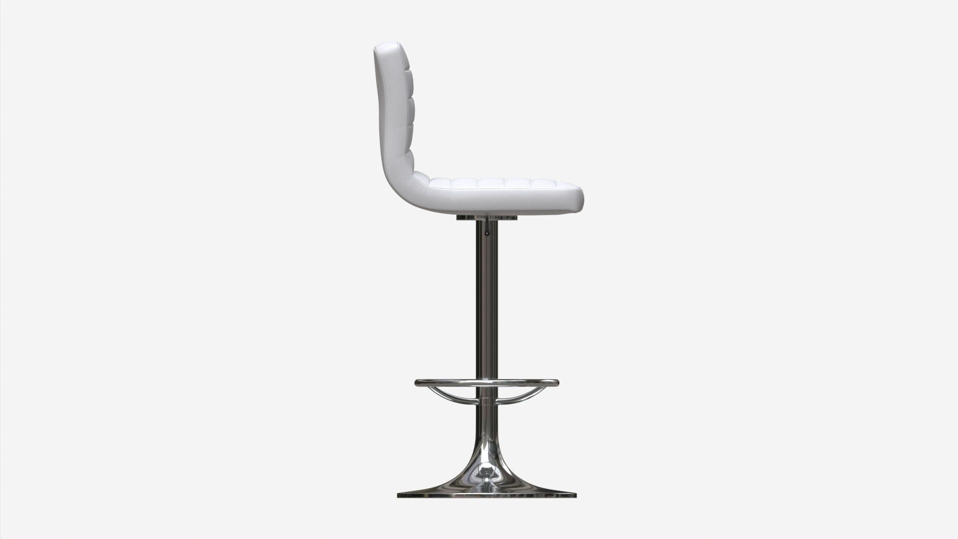 Bar Chair Aura 3D model_4
