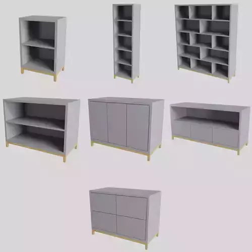 Set of Cabinet Furnitures