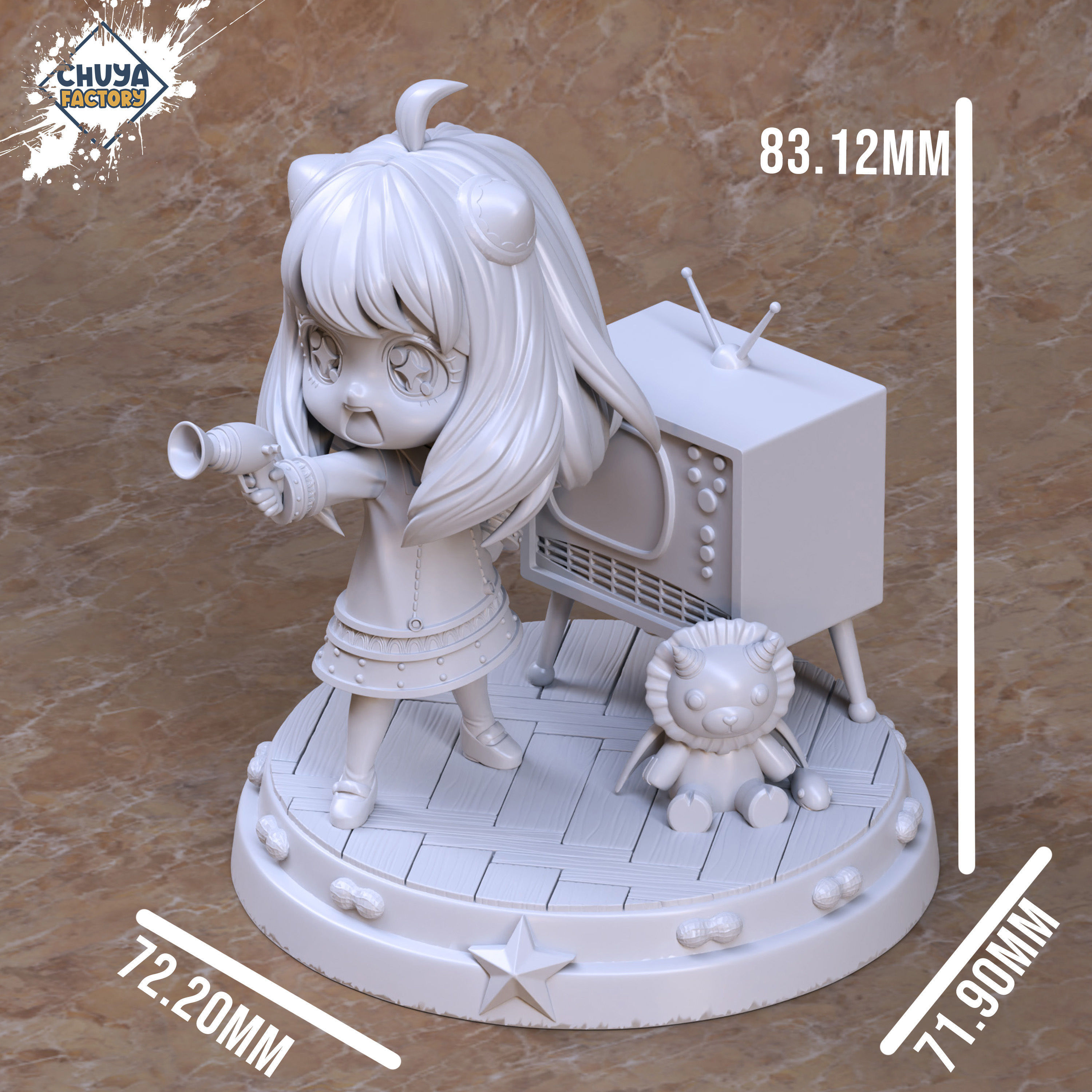 Anya Forger 3D print model_3