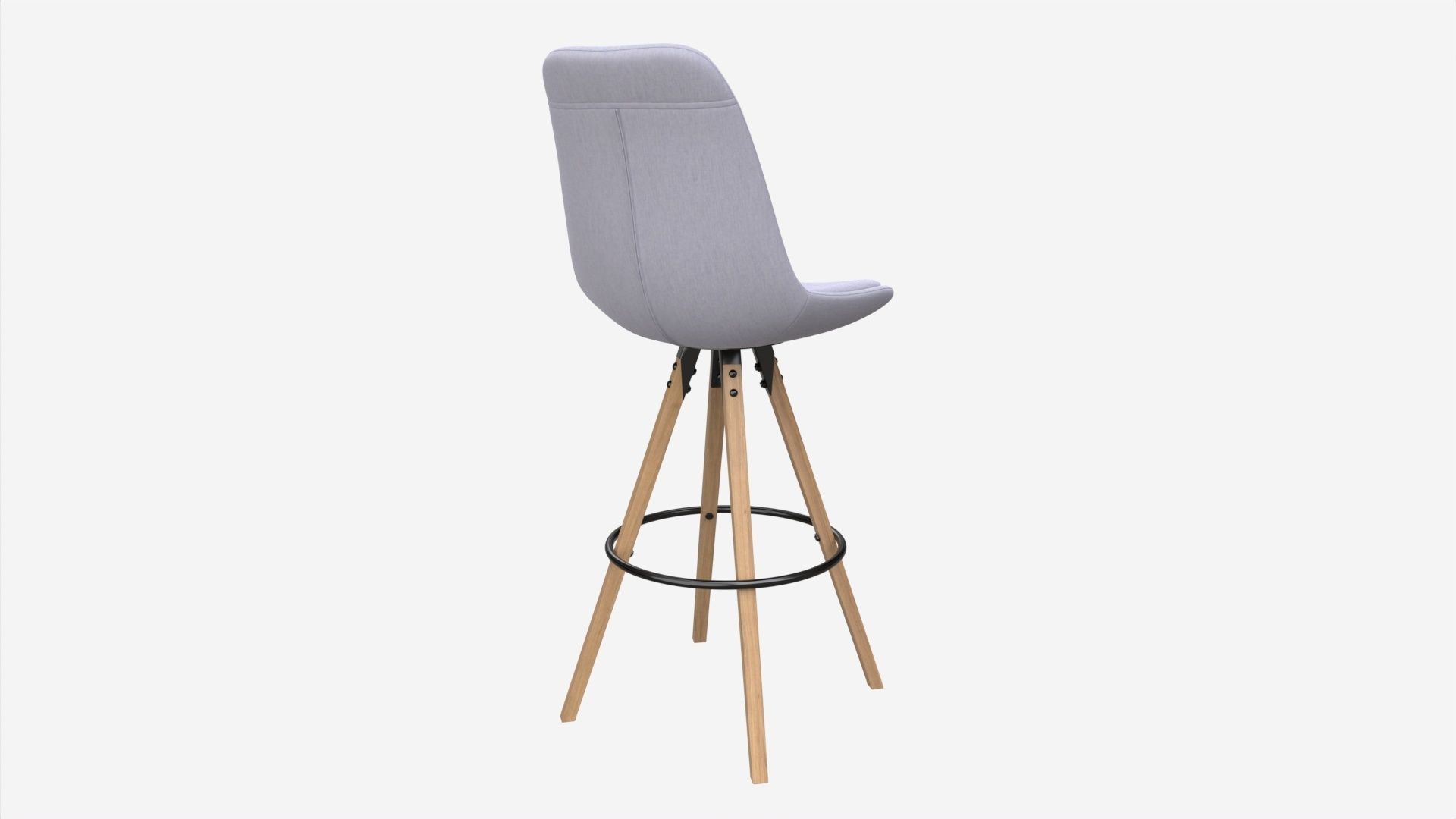 Bar Stool Dima 3D model_1