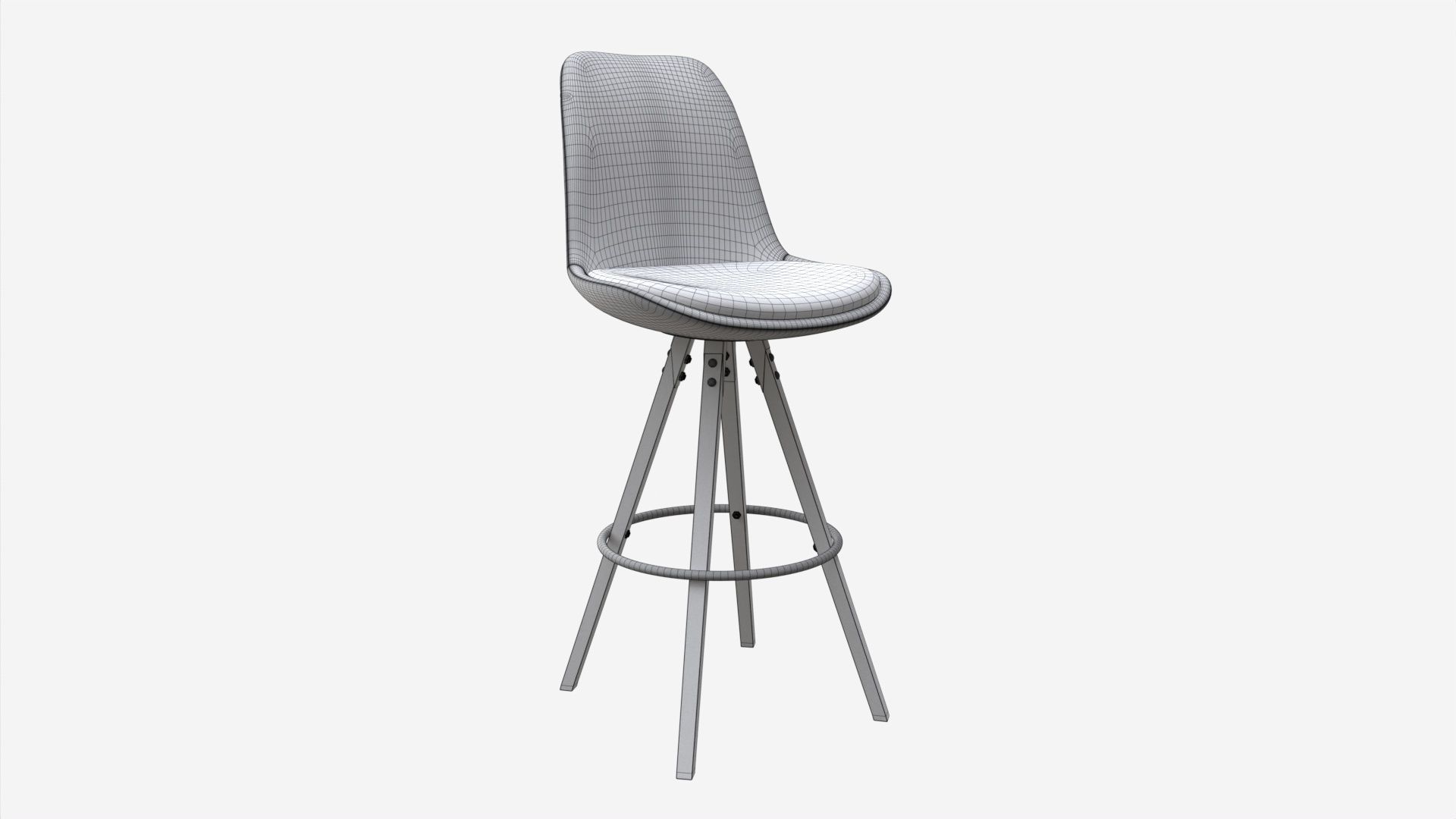 Bar Stool Dima 3D model_6