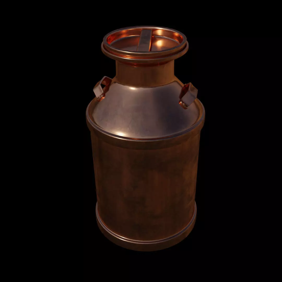 COPPER FARM MILK 3D model_0