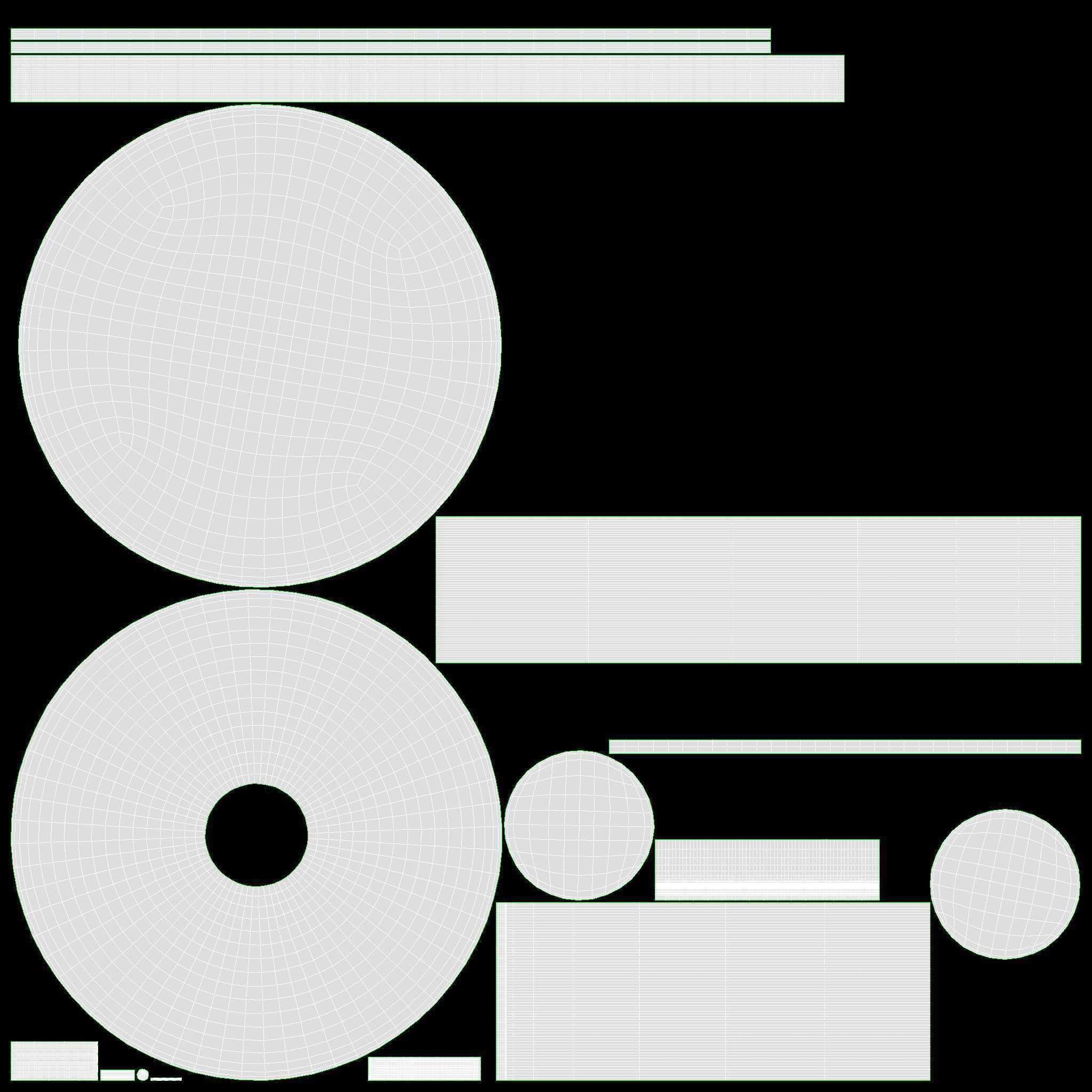 Bar Stool Grace 3D model_7