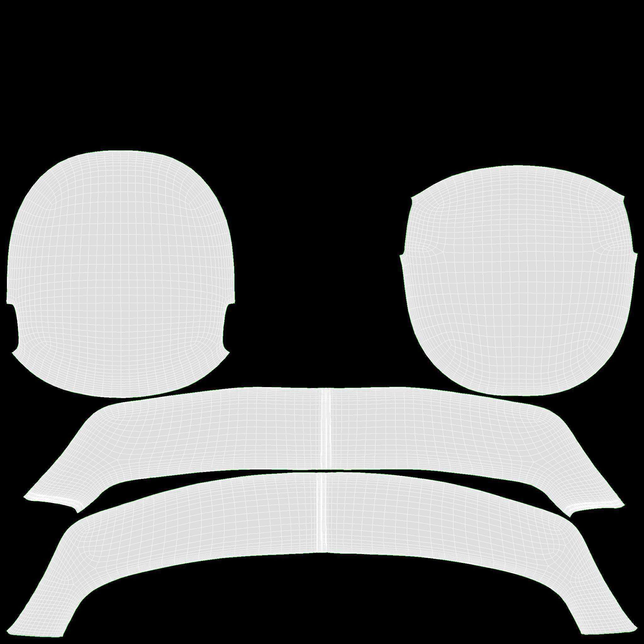 Bar Stool Grace 3D model_8