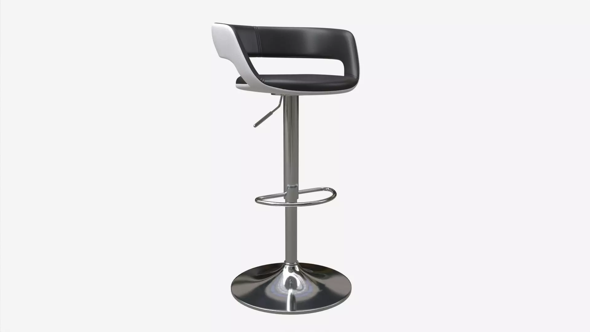 Bar Stool Grace 3D model_0