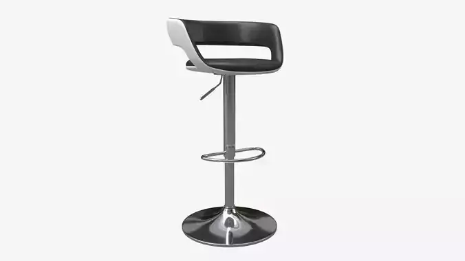 Bar Stool Grace 3D model