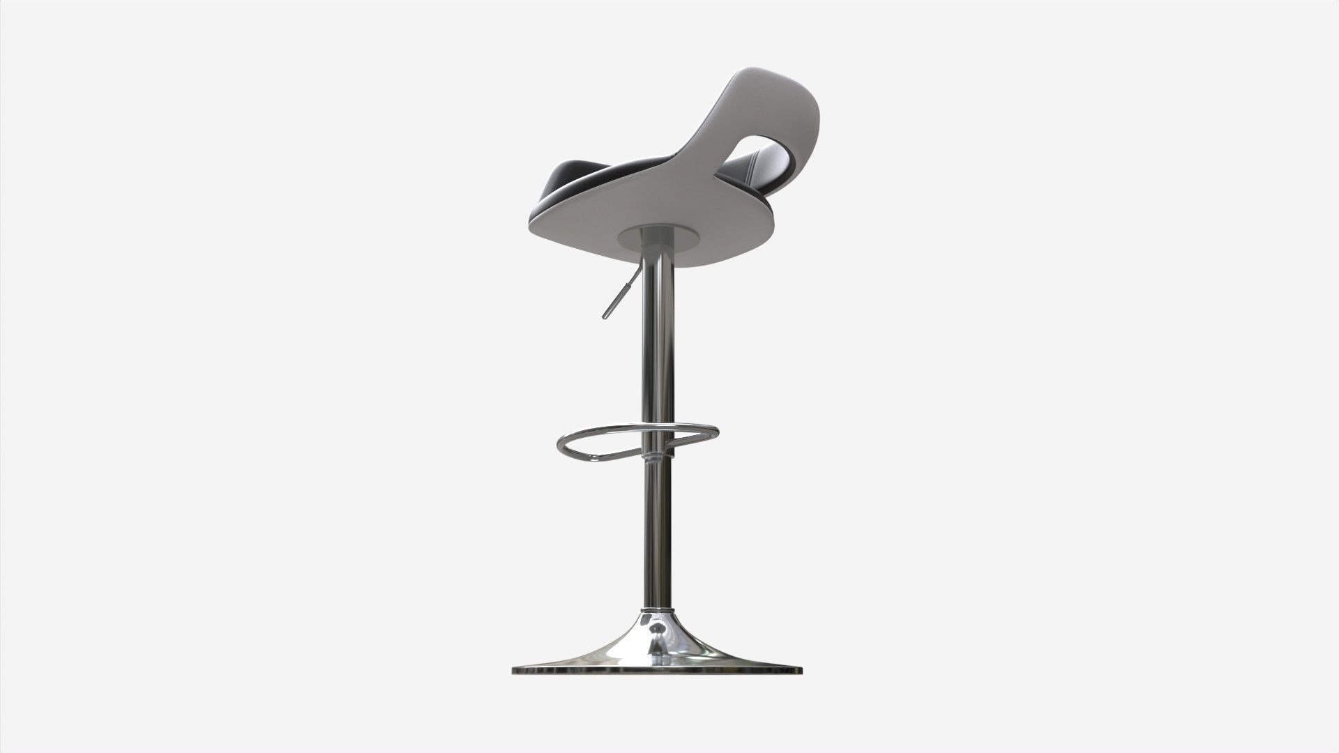 Bar Stool Grace 3D model_2