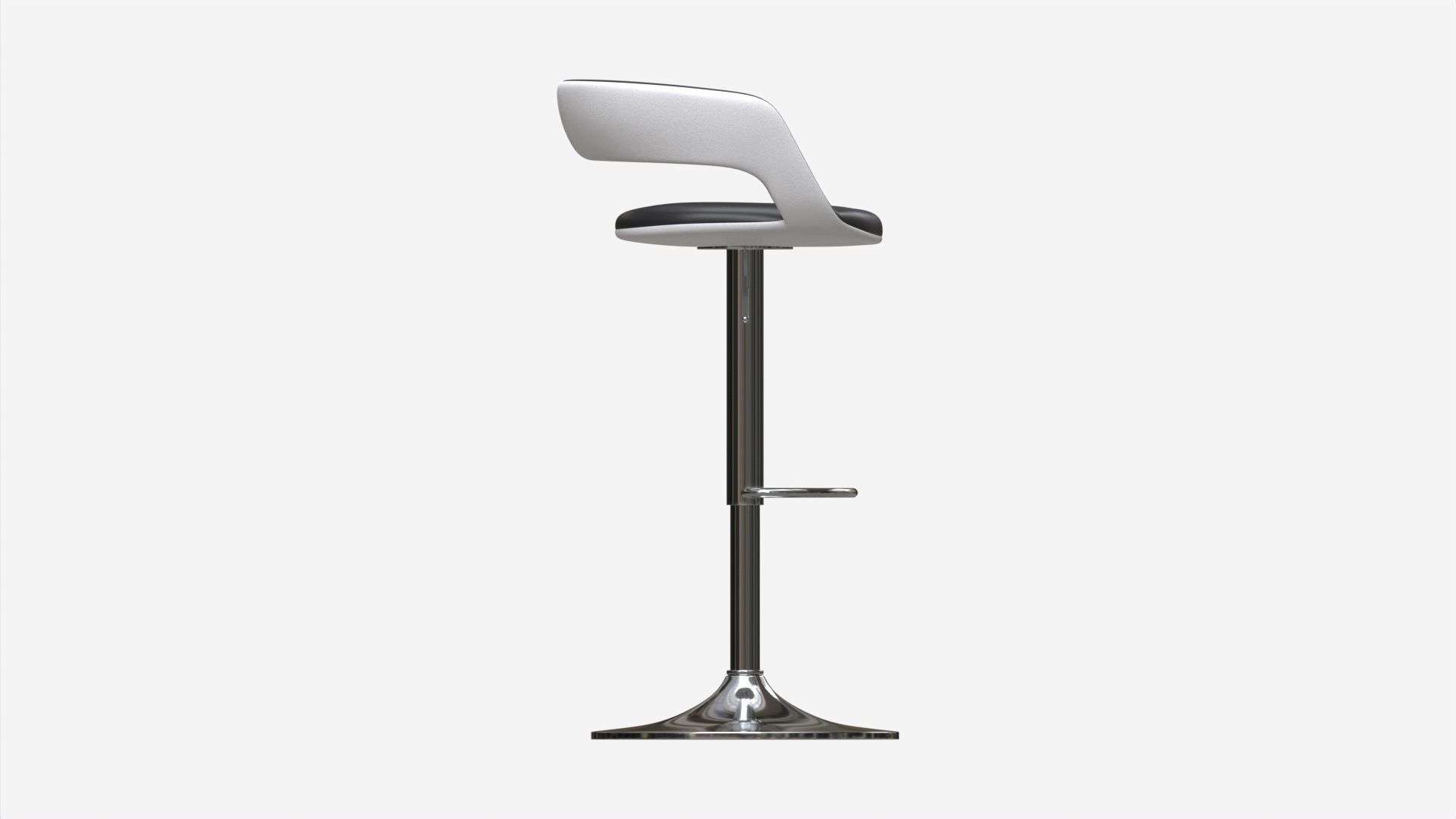 Bar Stool Grace 3D model_4