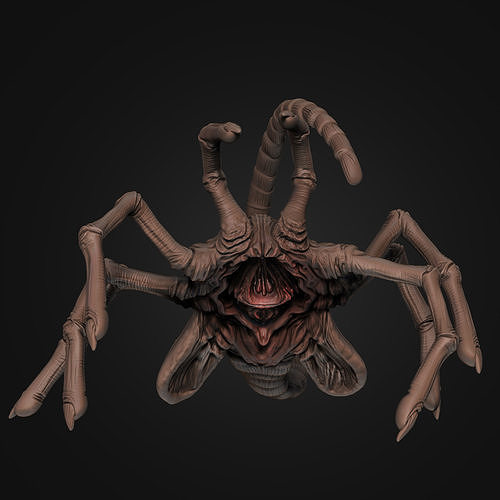 Facehugger scorpion 3D print model