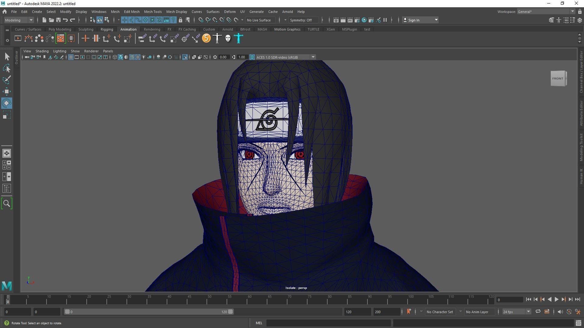 3D model Itachi Uchiha Naruto Characters VR / AR / lowpoly CGTrader