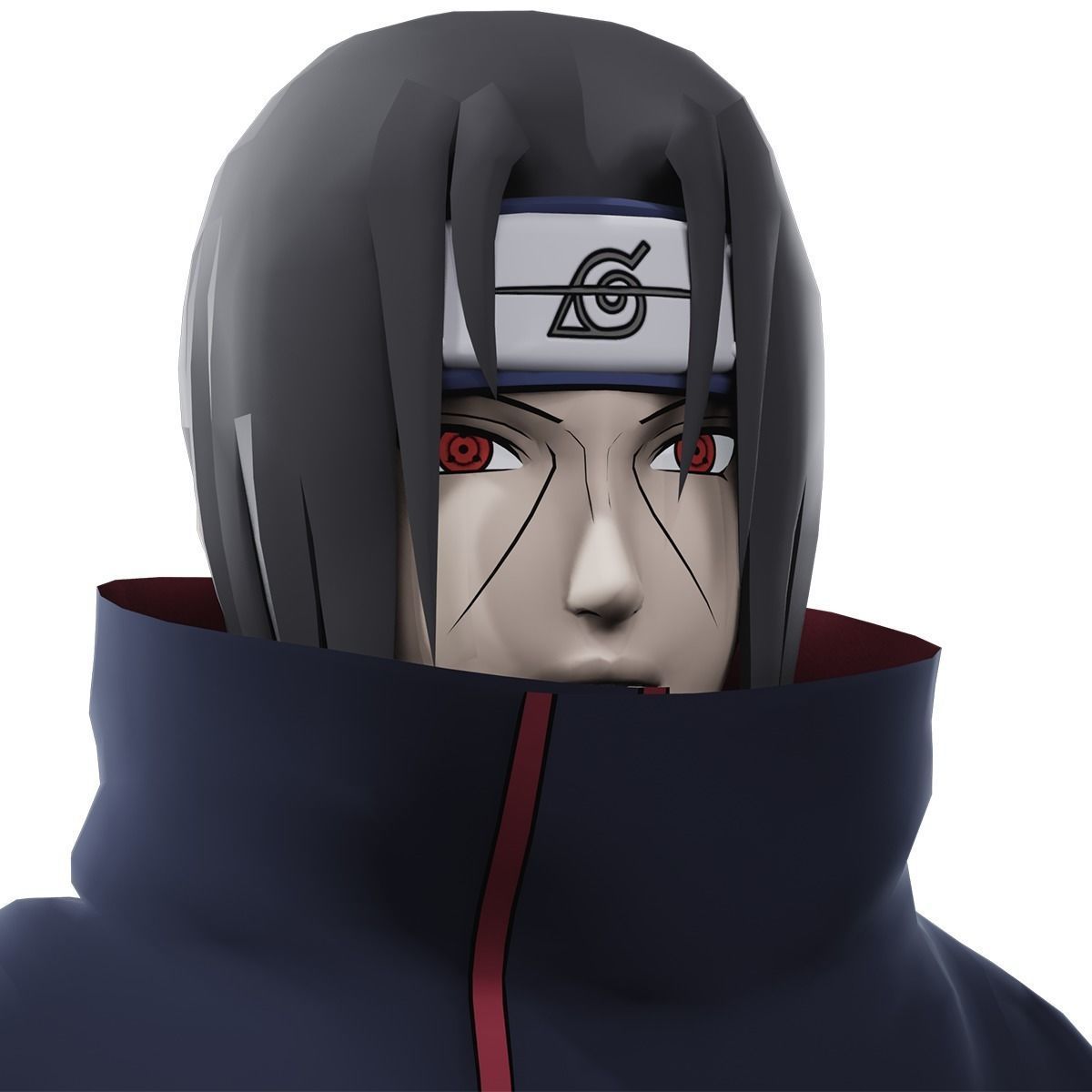 3D model Itachi Uchiha Naruto Characters VR / AR / lowpoly CGTrader