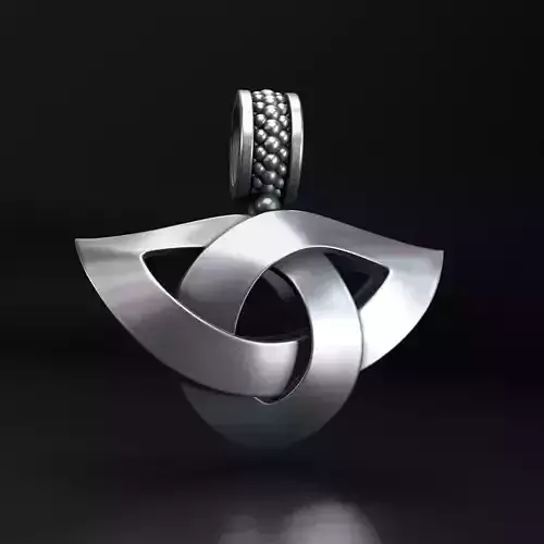 Pendants Jewelry Celtic knot Triquetra 1- 3D print model