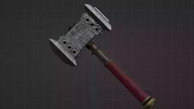 Hammer 4k textured