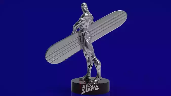 Silver Surfer 3D print model