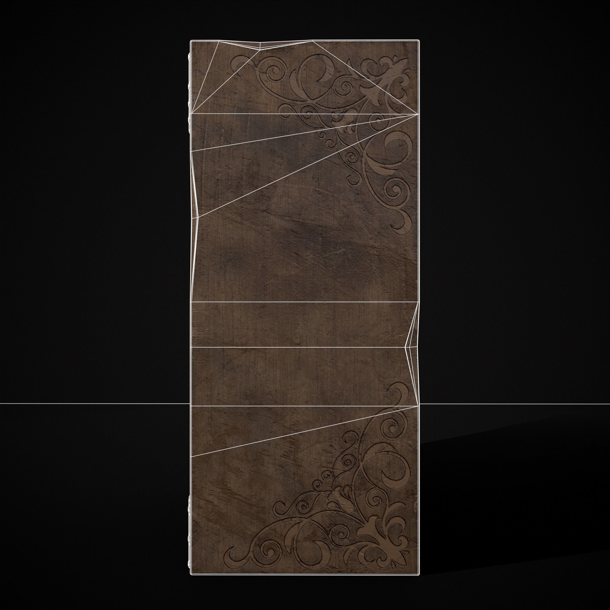 Rustic Cabinet and Drawer  3D Model Collection_9