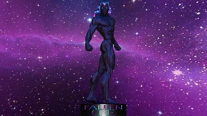 The Fallen One 3D print model