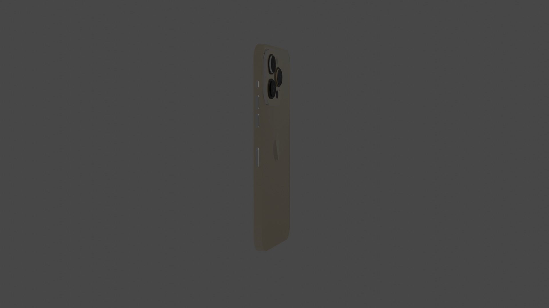 Iphone 14 Pro Max 3D Gold Model 3D print model_11