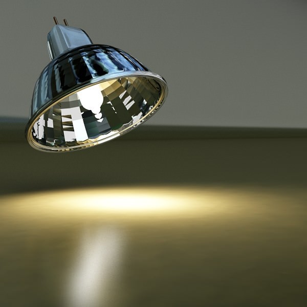 Halogen Ceiling Light 08 Photoreal 3D model_21