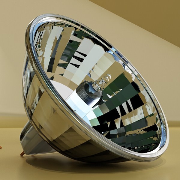 Halogen Ceiling Light 08 Photoreal 3D model_18