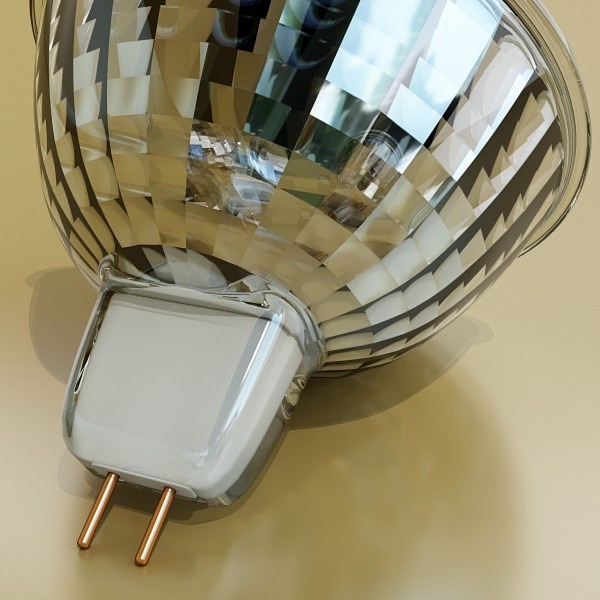 Halogen Ceiling Light 08 Photoreal 3D model_19