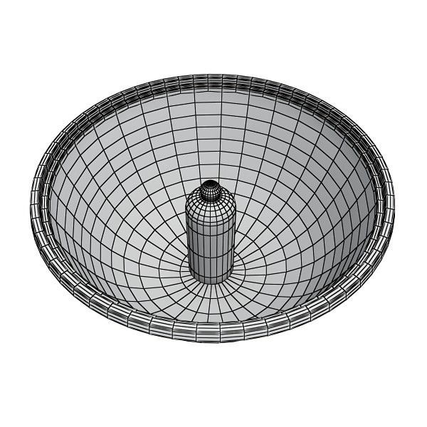 Halogen Ceiling Light 08 Photoreal 3D model_22