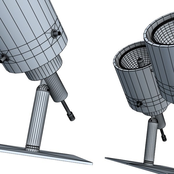 Halogen Ceiling Light 08 Photoreal 3D model_14