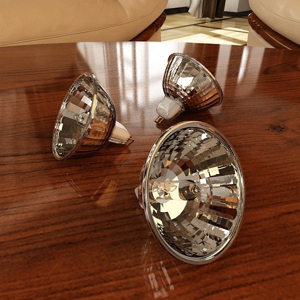 Halogen Ceiling Light 08 Photoreal 3D model_20