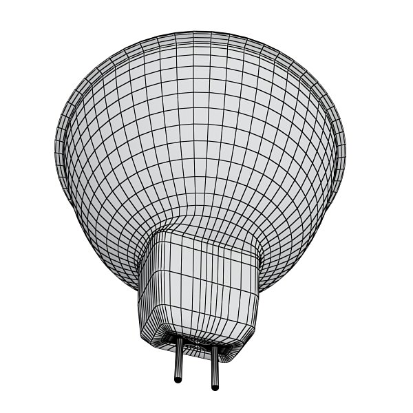 Halogen Ceiling Light 08 Photoreal 3D model_23