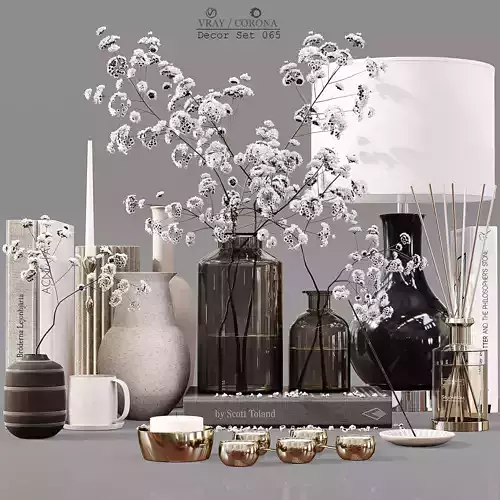Decor Set 065 3D model